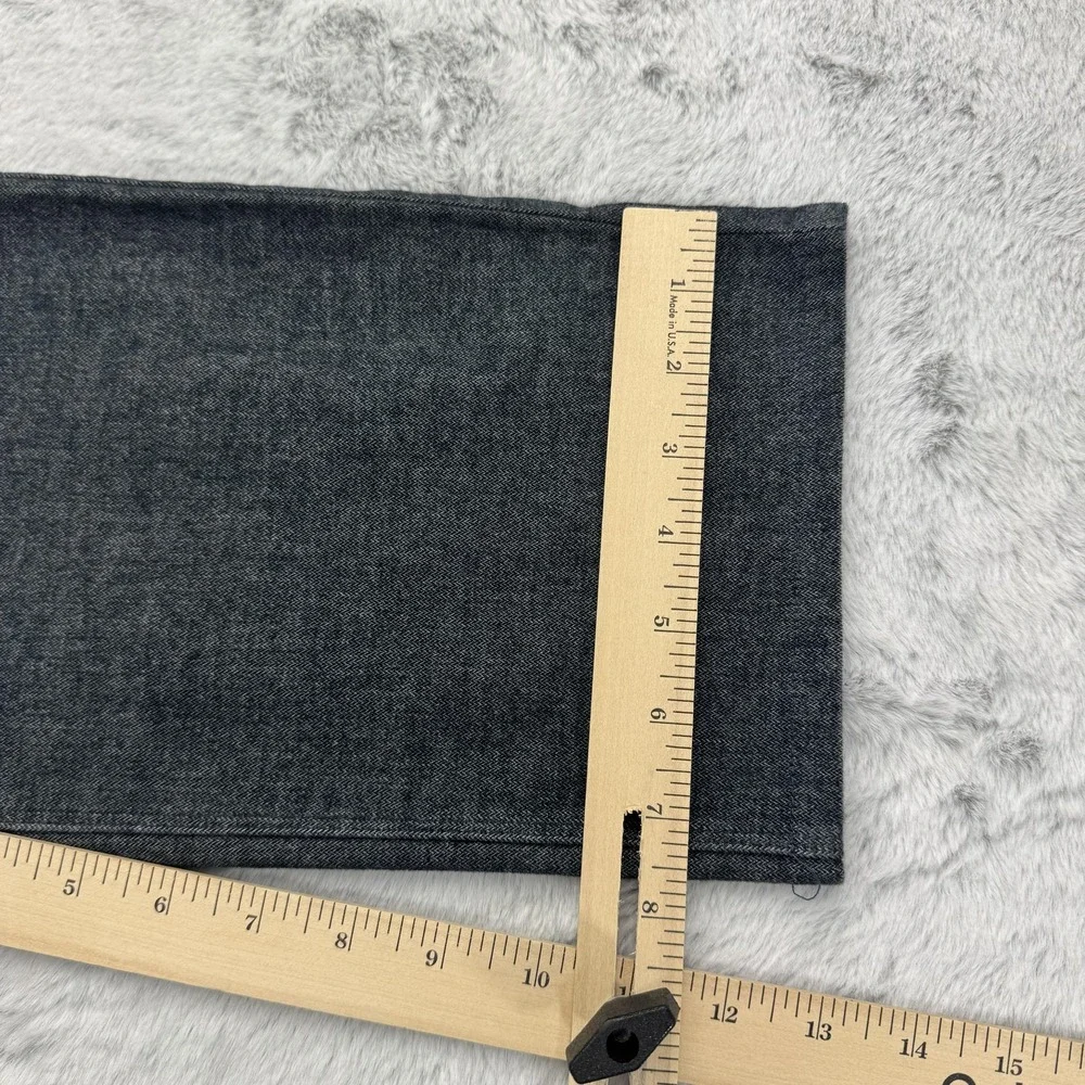Theory Pants Mens 34 x 29 Gray Blue Cotton Stretch Casual Slim Trouser Straight